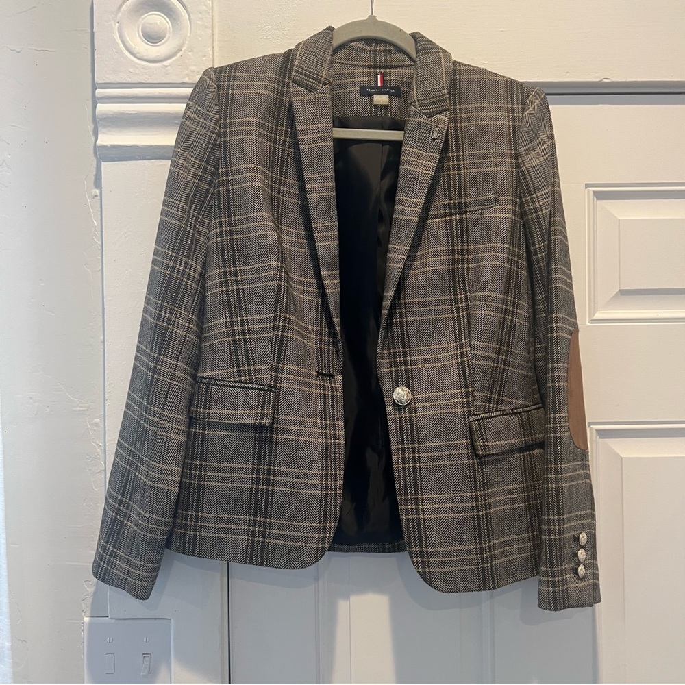Tommy Hilfiger Plaid Blazer